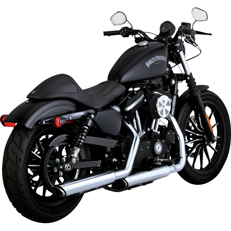 PCX Twin Slash Slip-On Muffler Chrome