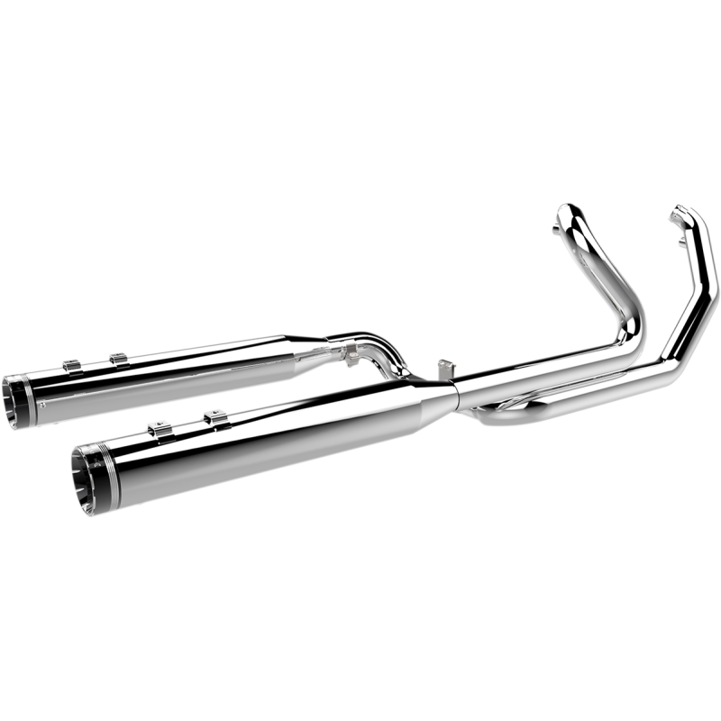 Chrome w/ Tracer Billet Tip End Caps