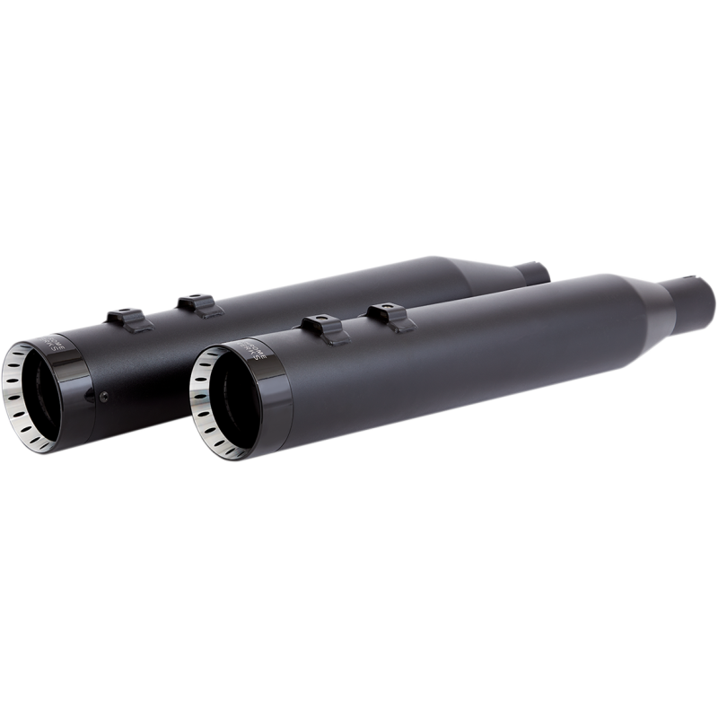 Black Mufflers w/ Black Turbine Tip