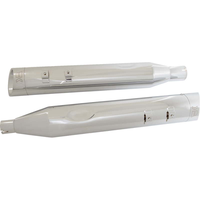 Chrome Mufflers w/ Chrome Edge Tip
