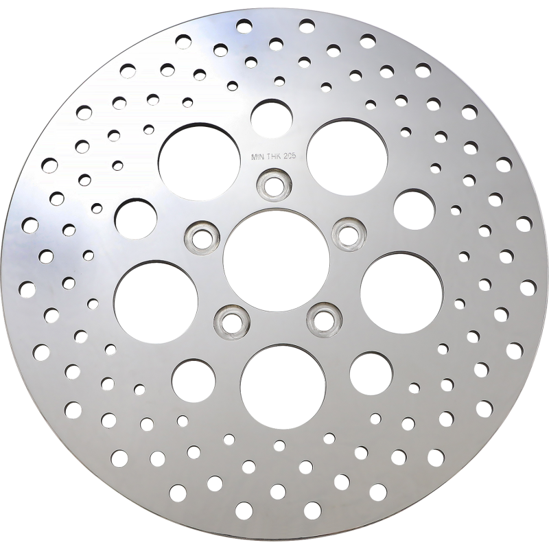 Polished Rear Brake Rotor DS325092