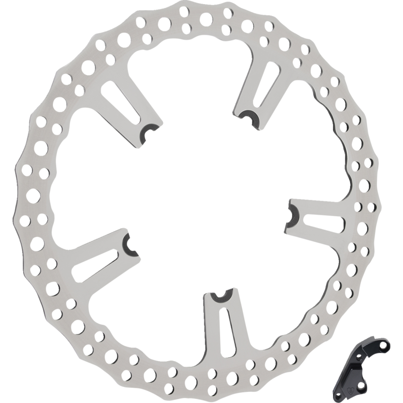 15" Big Brake Jagged Floating Rotor Kit - Right Side