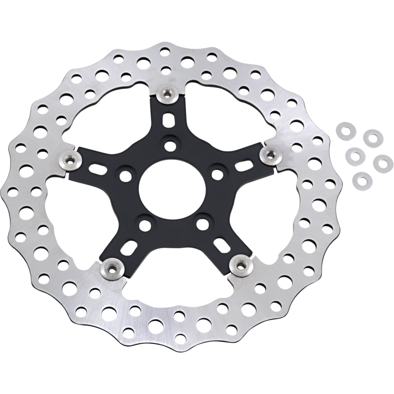 Arlen Ness Jagged Floating Brake Rotor 11.5" Front/Rear
