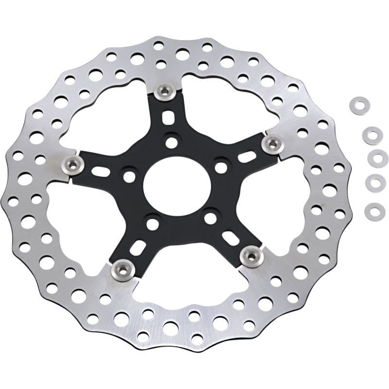 Arlen Ness Jagged Floating Brake Rotor 11.8" Front/Rear