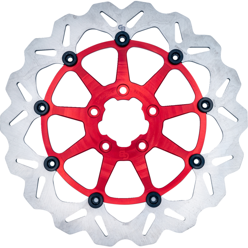12.5" Full-floating Rotor, Red Carrier