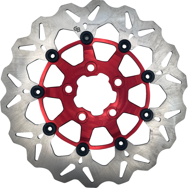 Full-floating Rear Rotor, Red Carrier