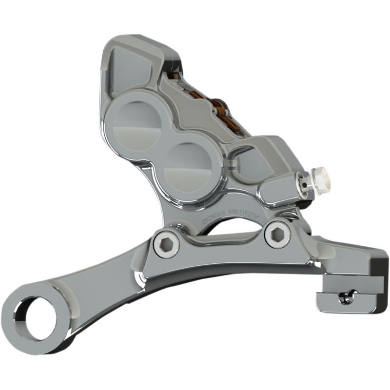 Rear Caliper/Bracket, Chrome