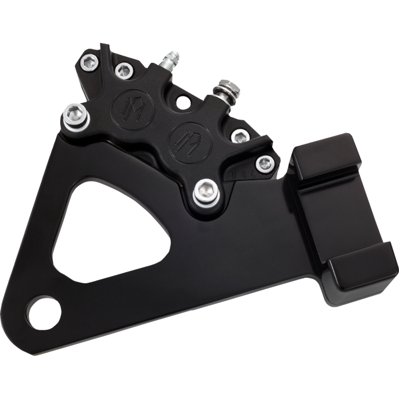 Performance Machine Four-Piston Rear Caliper And Bracket