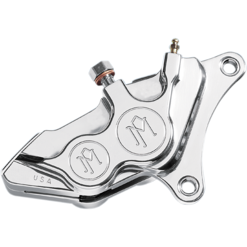 Front Caliper, Chrome, Right