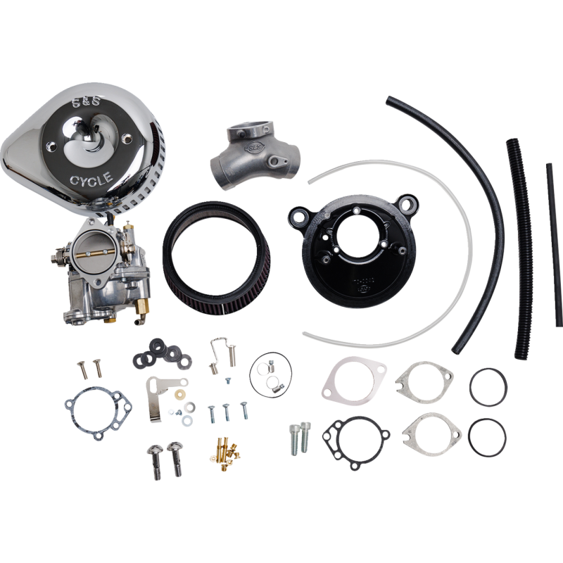 Super G Carburetor and Slasher Stealth Air Cleaner Kit