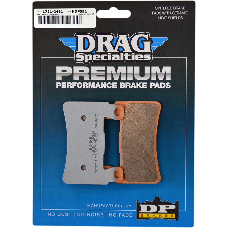 Premium Sintered Metal Brake Pad 1721-2461