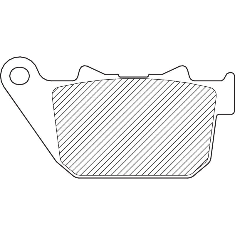 Organic Aramid Fiber Brake Pad 1720-0212