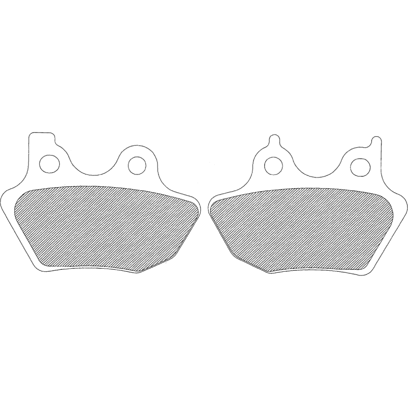 Sintered Metal Brake Pad 1721-1365