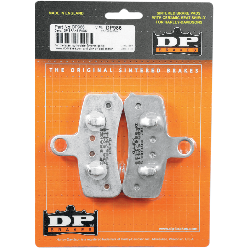 DP Sintered Front Brake Pad 1721-0811