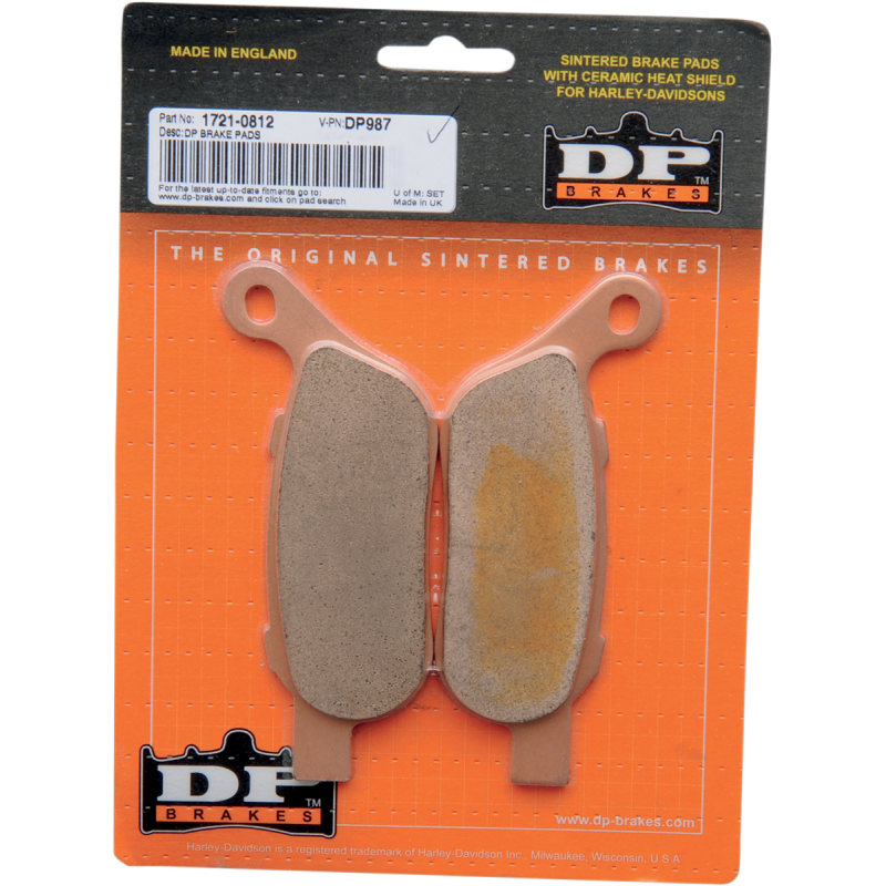 DP Sintered Rear Brake Pad 1721-0812