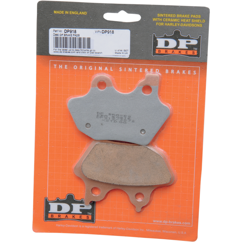 DP Sintered Front/Rear Brake Pad DP-918