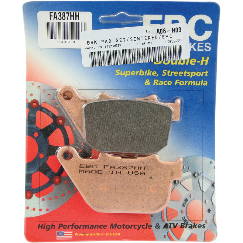 EBC Double-H Sintered Pad 1721-0537