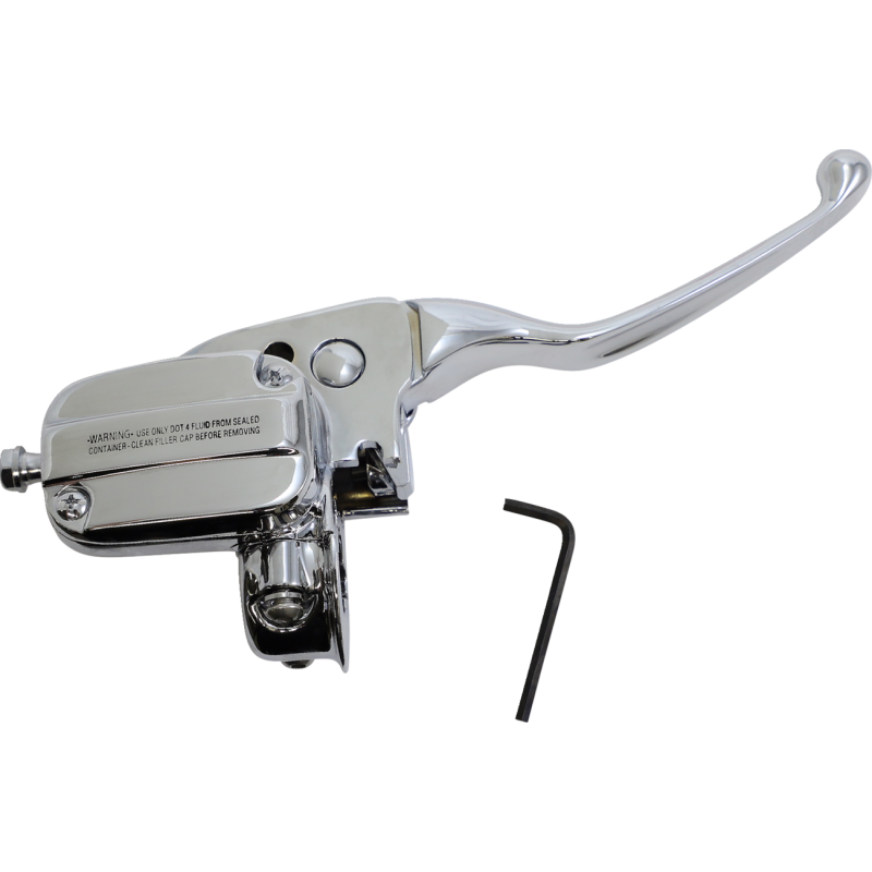 Chrome 15 mm Dual Disc Master Cylinder 0610-2201