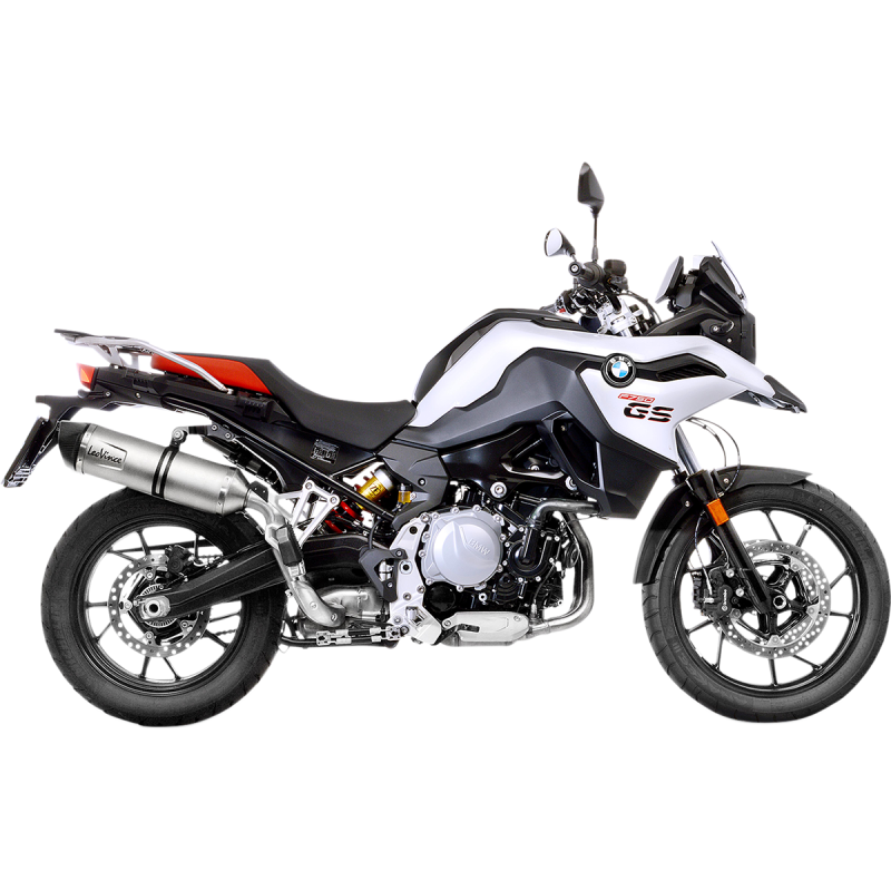 LV ONE EVO Stainless steel Slip-On for BMW F850GS 18-23