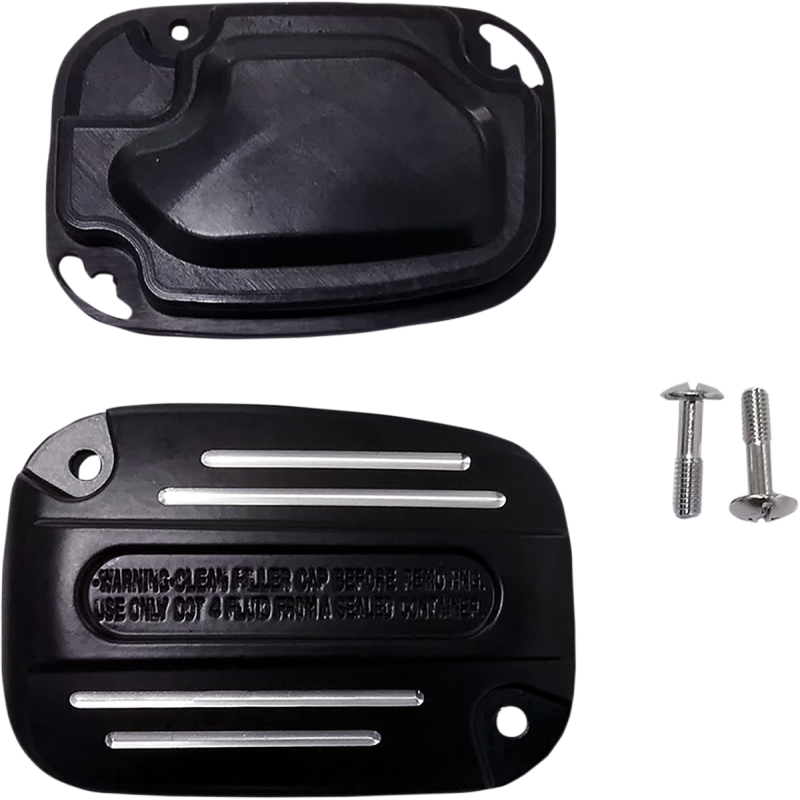 Black Clutch Master Cylinder Cover Kit 0612-0473