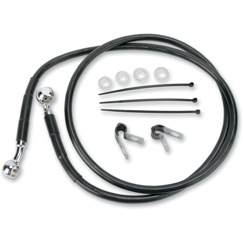 Black Vinyl Brake Line Kit 1741-2544