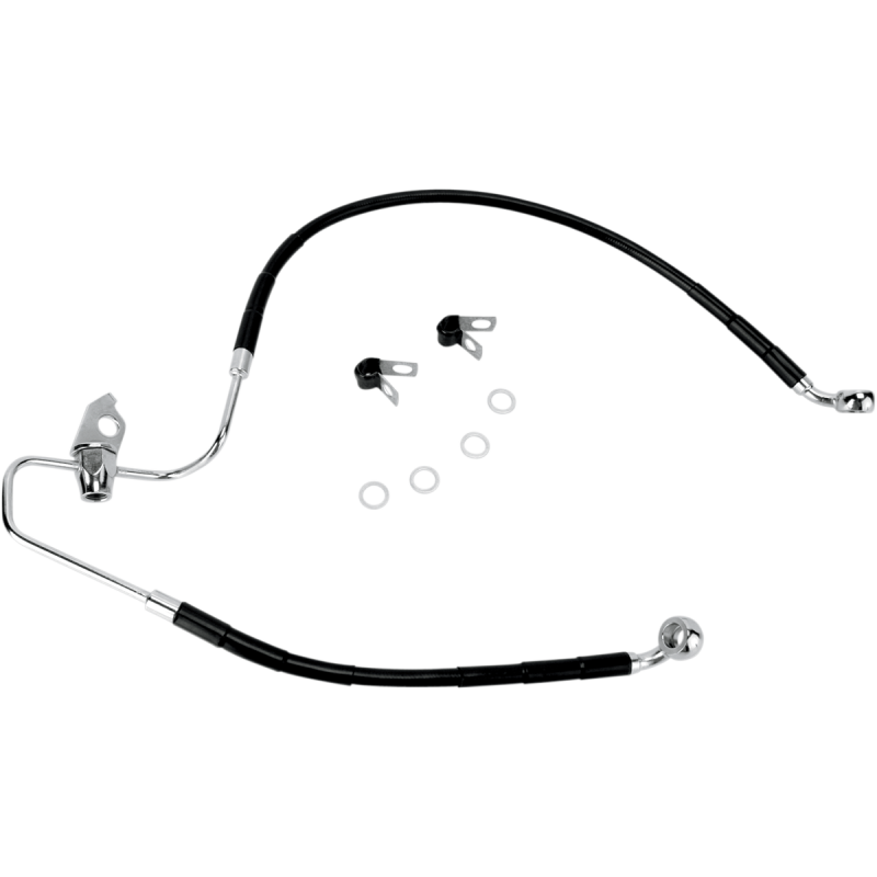 Black Vinyl Brake Line Kit 1741-2962