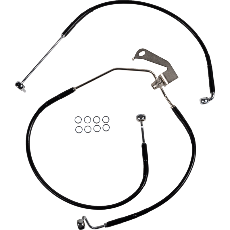 Black Vinyl Brake Line Kit 1741-6341
