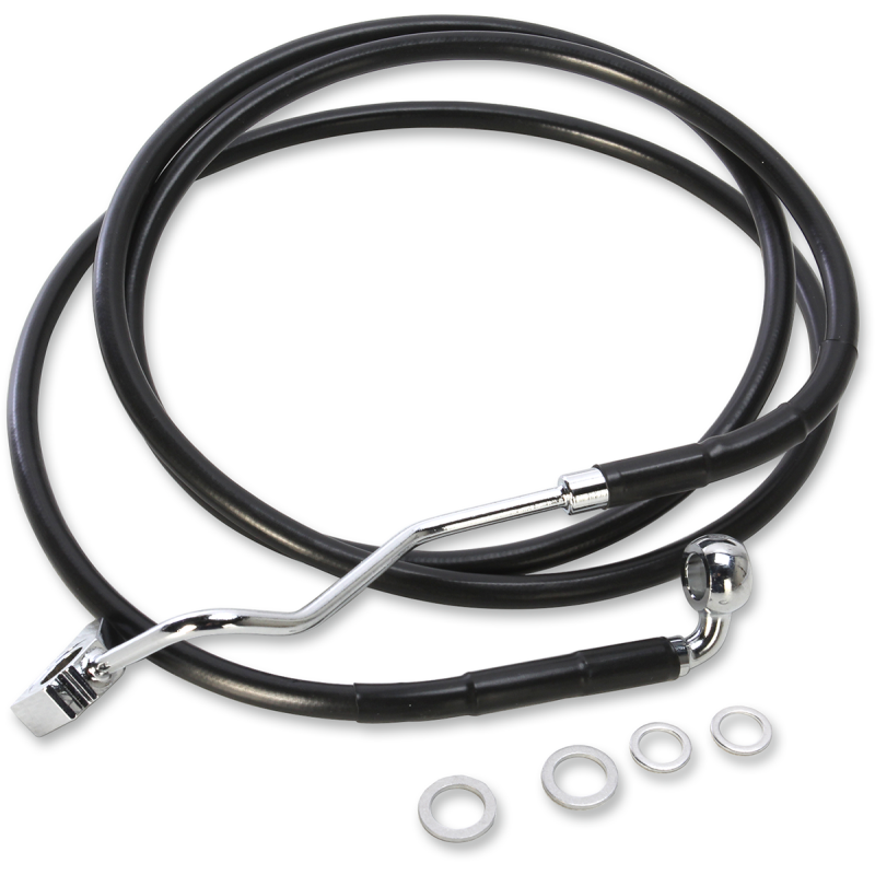 Black Vinyl Extended Brake Line (+6") 1741-4507