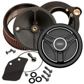 (image for) S&S CYCLE Stealth Kit with Tri-Spoke Cover (Gloss Black) for M-Eight