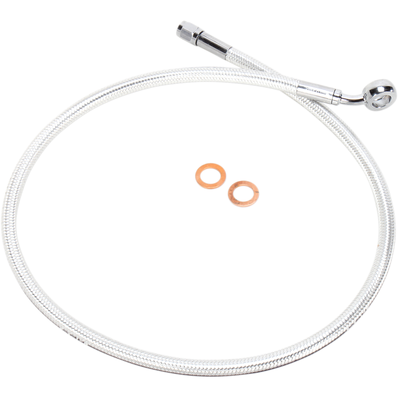 Universal Upper Front Brake Line 30" (Sterling Chromite)