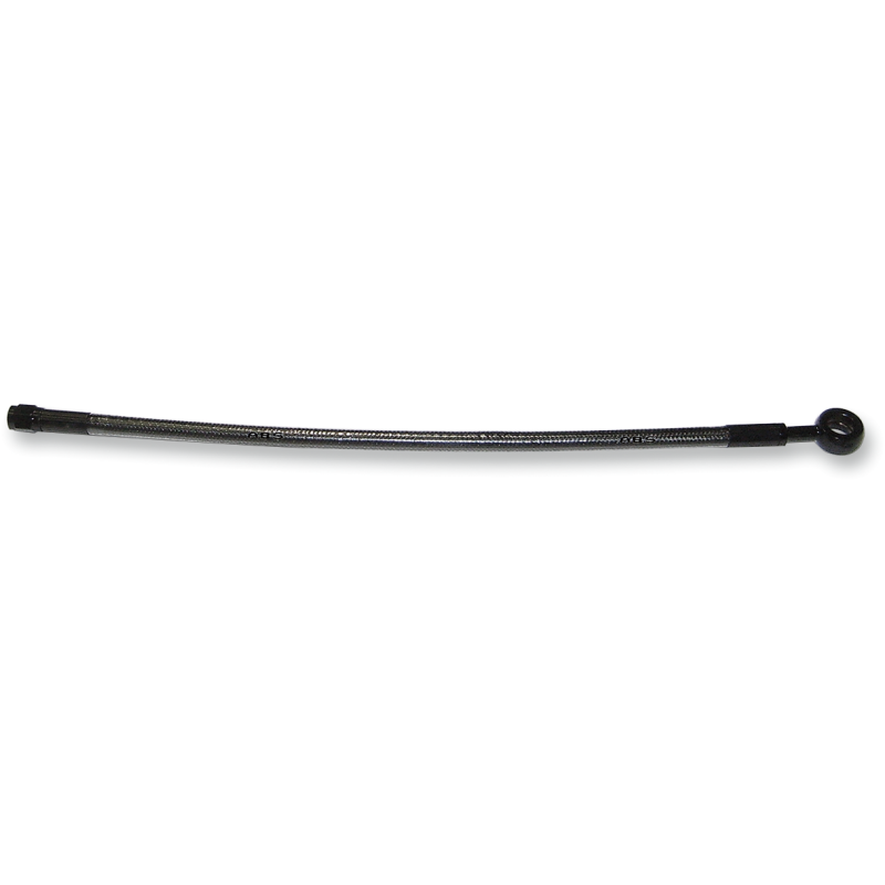 Black Pearl Upper Brake Line, 26", 7/16"/35° Banjo