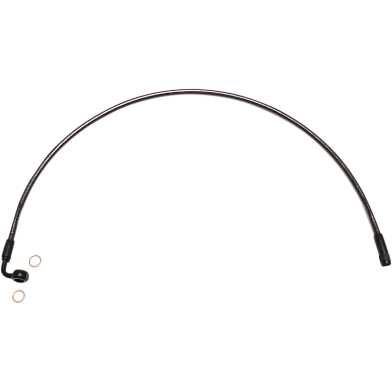 Sterling Chromite Upper Brake Line, 22", 12mm/90° Banjo