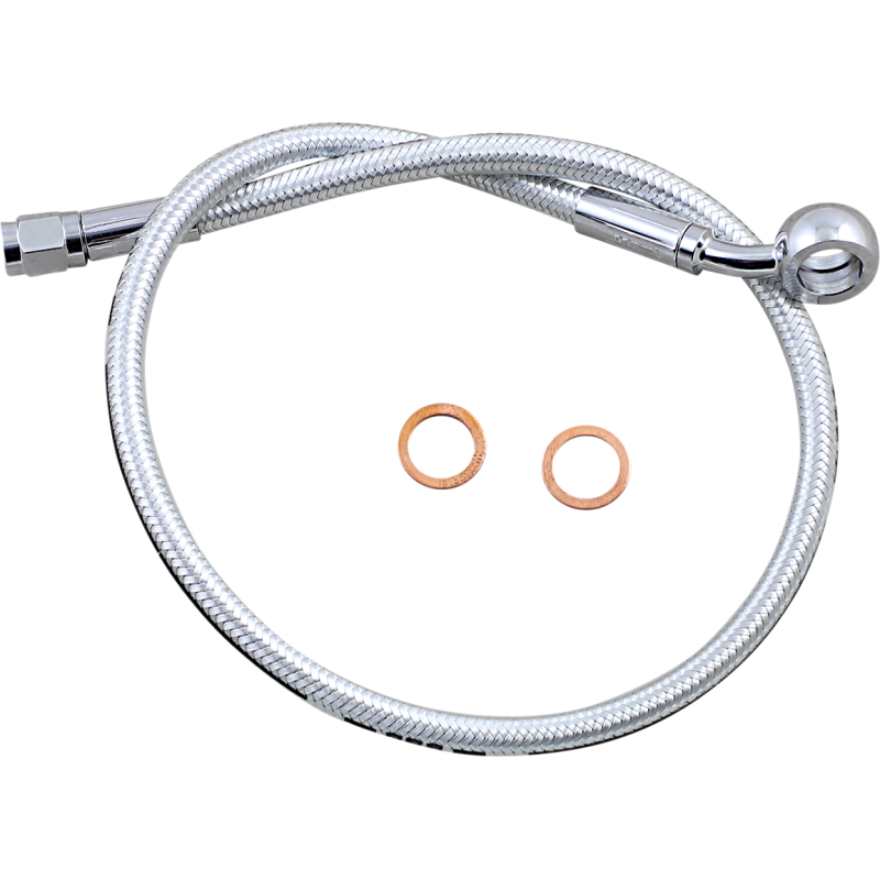 Sterling Chromite Upper Front Brake Line for 22-23 FXLRS/FXLRST, 23 FXFBS