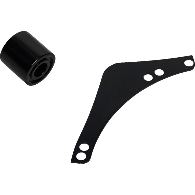 Left Replacement Breather Bolt Cover Plate (Black)