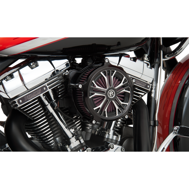 Super Gas Air Cleaner - Black