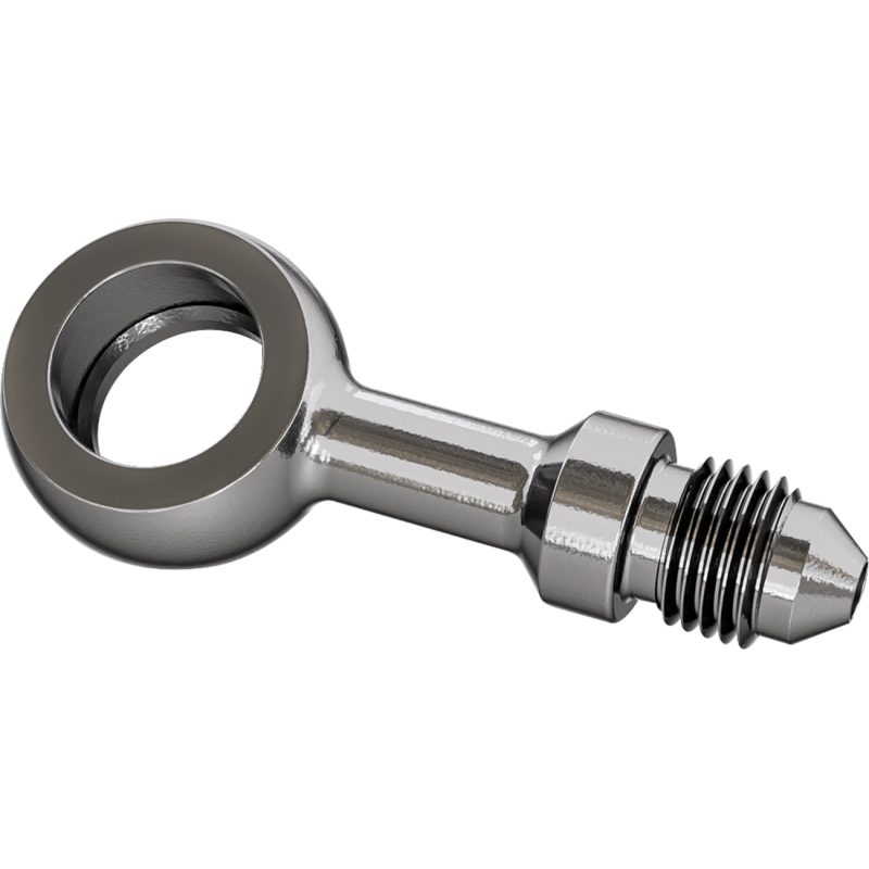 Polished Stainless Straight 12 mm Banjo Fitting