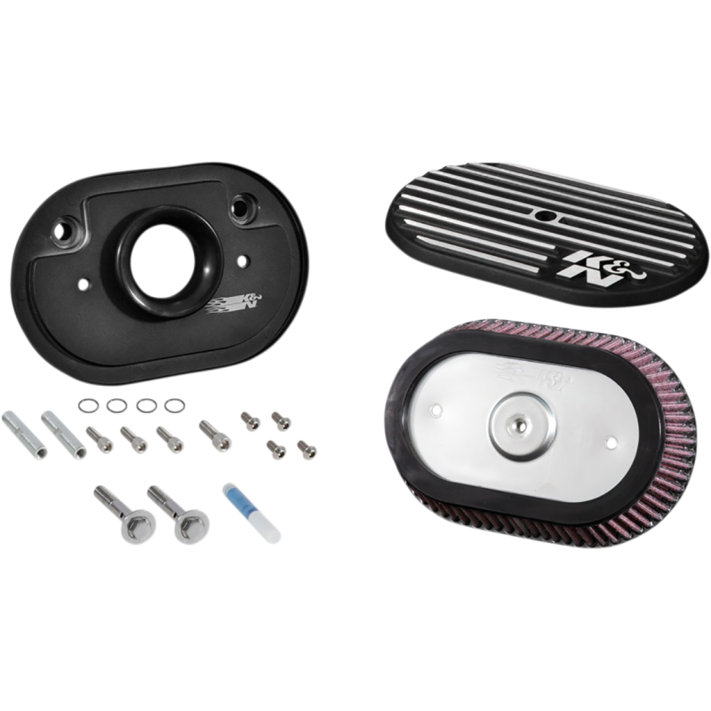 Street Metal Air Intake Side Draft Black