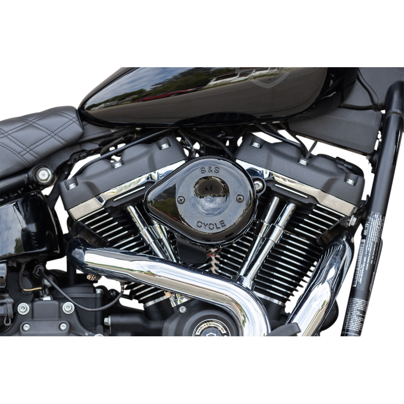 Mini Teardrop Stealth Air Cleaner Kit - Gloss Black