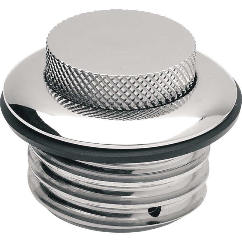 Drag Specialties Pop-Up Gas Cap - Non-Vented, Chrome (84-E96)