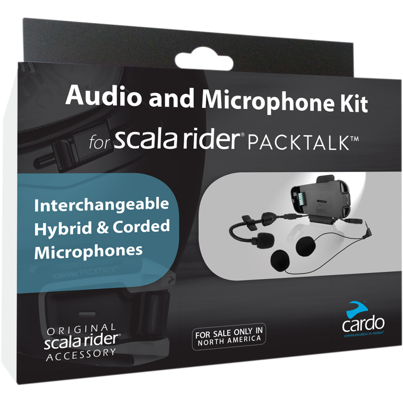 Cardo PackTalk Audio and Microphone Kit