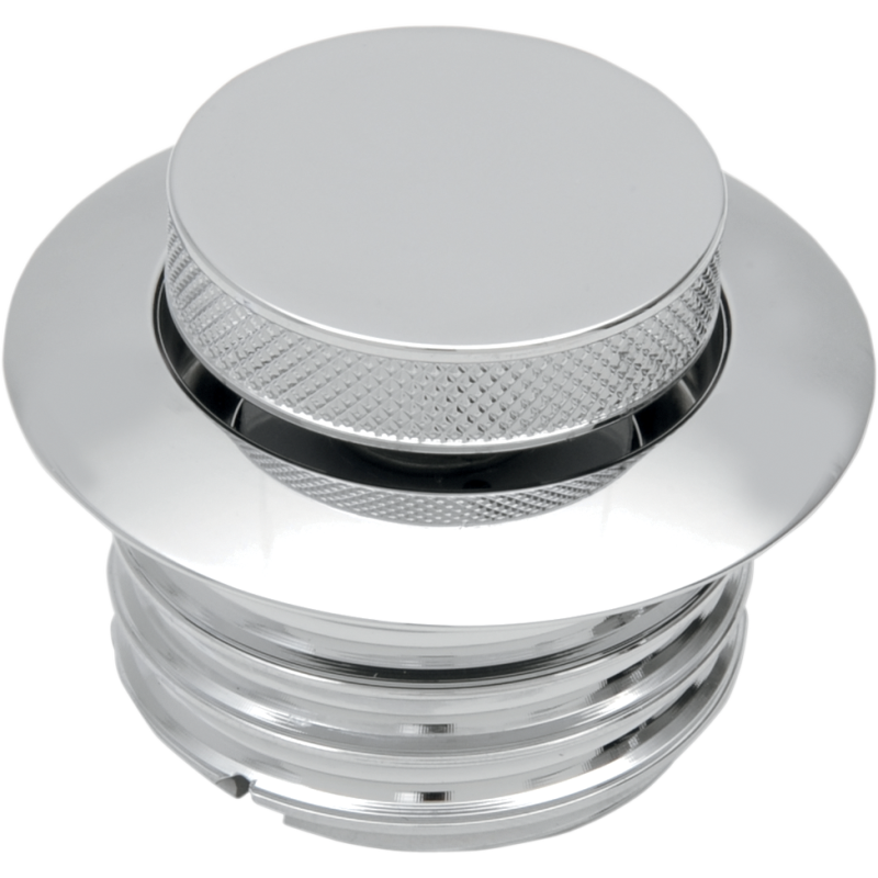 Pop-Up Gas Cap Vented Chrome