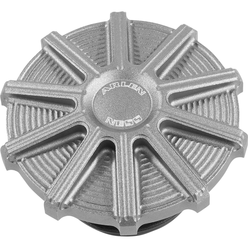 Vented Gas Cap 10-Gauge Titanium Anodized