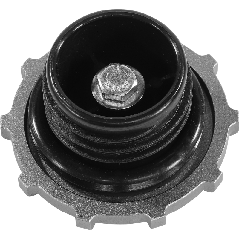 Vented Gas Cap 10-Gauge Titanium Anodized