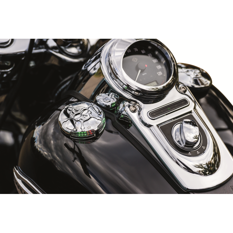 Kuryakyn Zombie LED Fuel and Battery Gauge