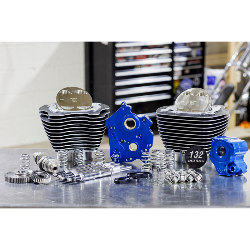 132" Power Package, Black Granite (Highlighted), Gear Drive