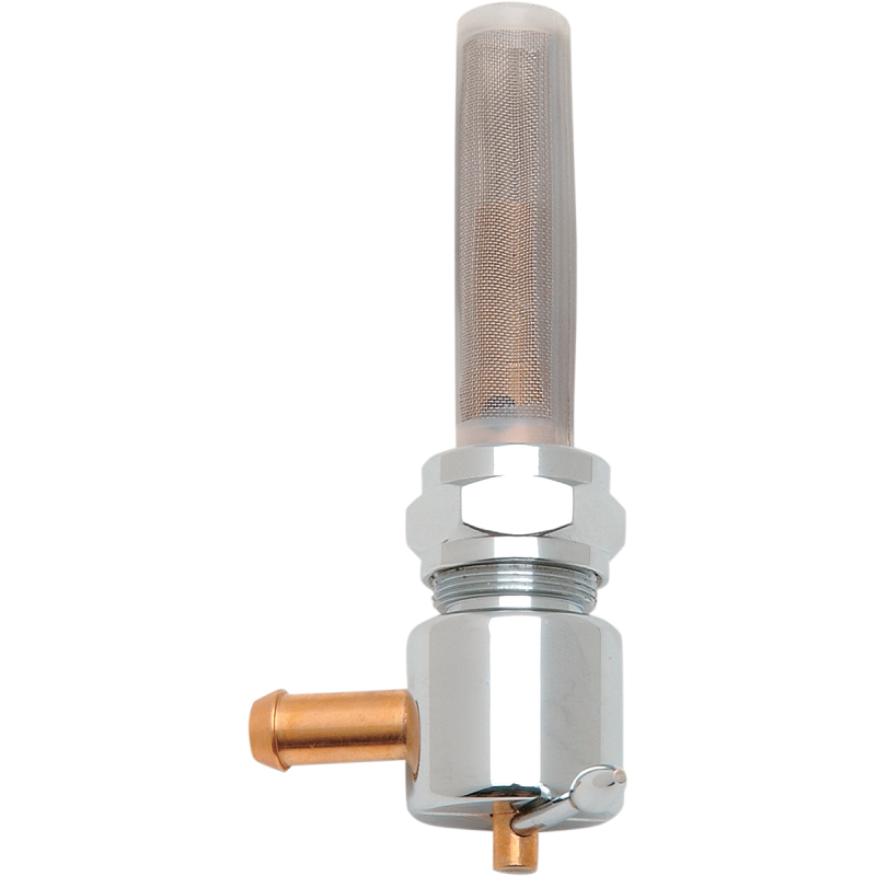 Chrome Petcock Rear-Facing