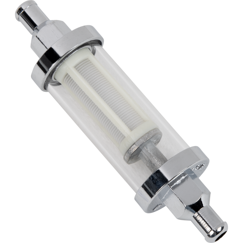 Clear Fuel Filter Standard 1/4" Inlet