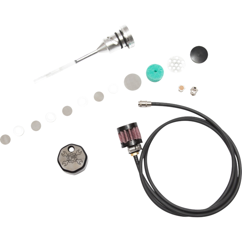 Black Vented Dipstick for 18-25 Softail