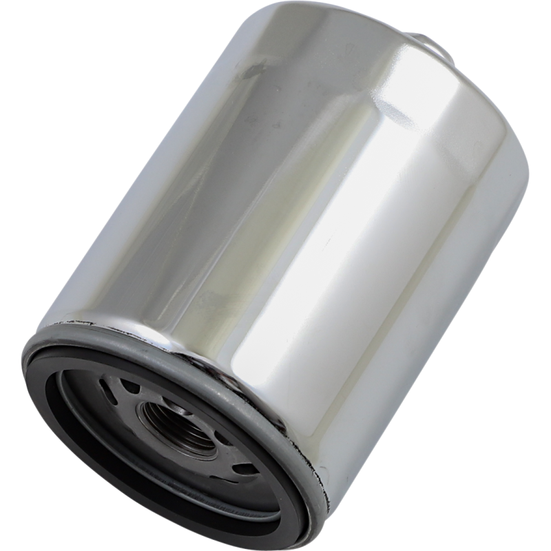 Spin-On Oil Filter (High Capacity) - Chrome w/ Nut
