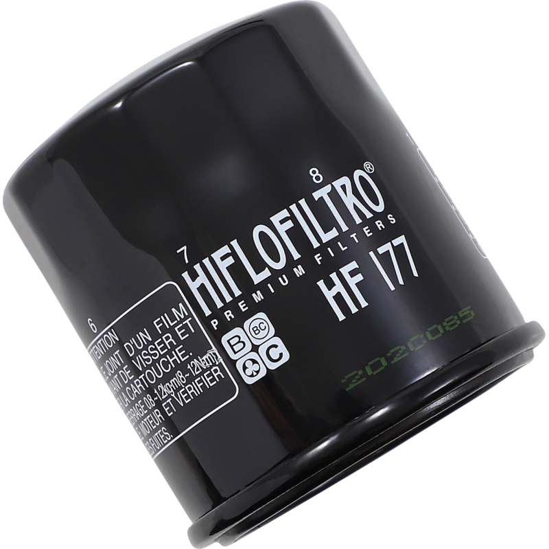 Hiflofiltro Standard Oil Filter - Black